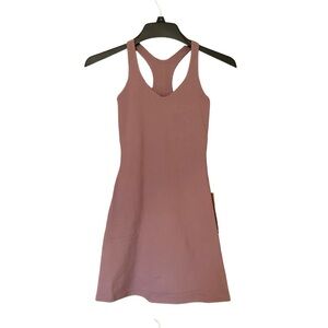 Girlfriend Collective Lola Tennis Racerback Terracotta Dress NWT